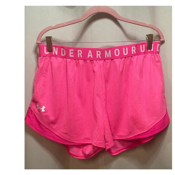 Under Armour, Dusty Pink running shorts, size XL - Picture 1 of 6